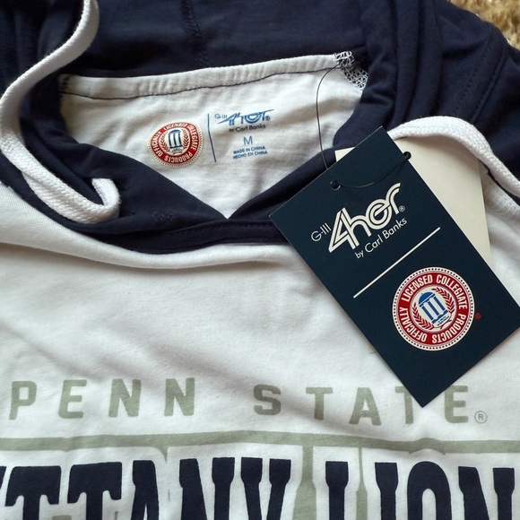 NWT Penn State Nittany Lions long sleeve, hoodie, lightweight size medium - Picture 3 of 4